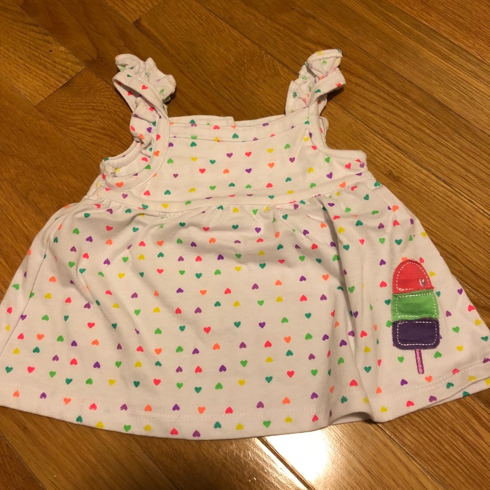 0-3 month top/dress